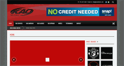 Desktop Screenshot of kaowheels.com